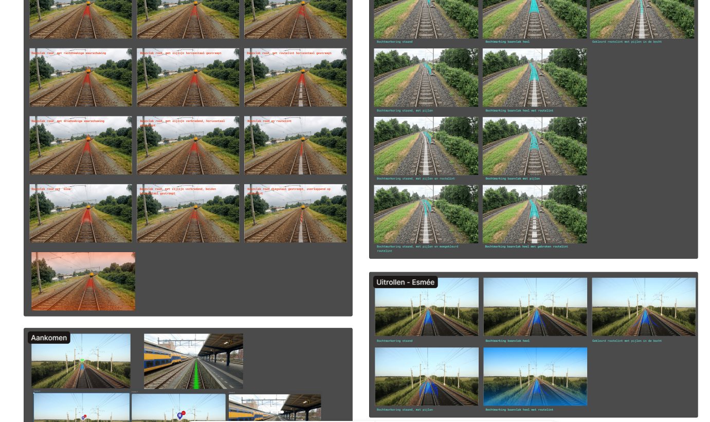 Various iterations for the functionality of the HUD