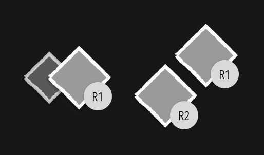 An image featuring 2 alternative button layouts